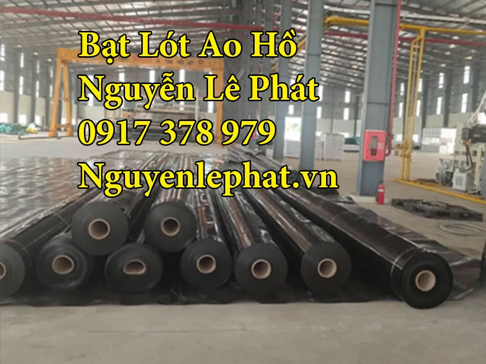 Dự án bạt lót ao hồ chứa nước nuôi cá và tưới cây ở Buôn Ma Thuột