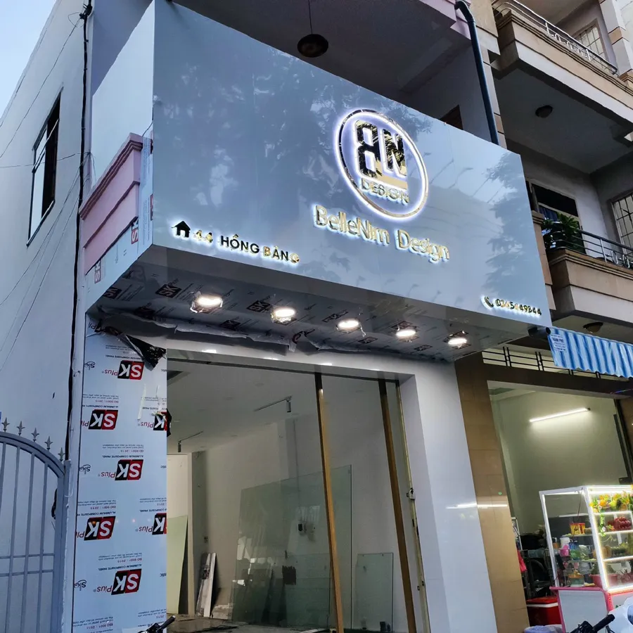 Dự án thi công ốp tường với tấm alu giả đá, khẳng định đẳng cấp công trình của Hiệp Thành