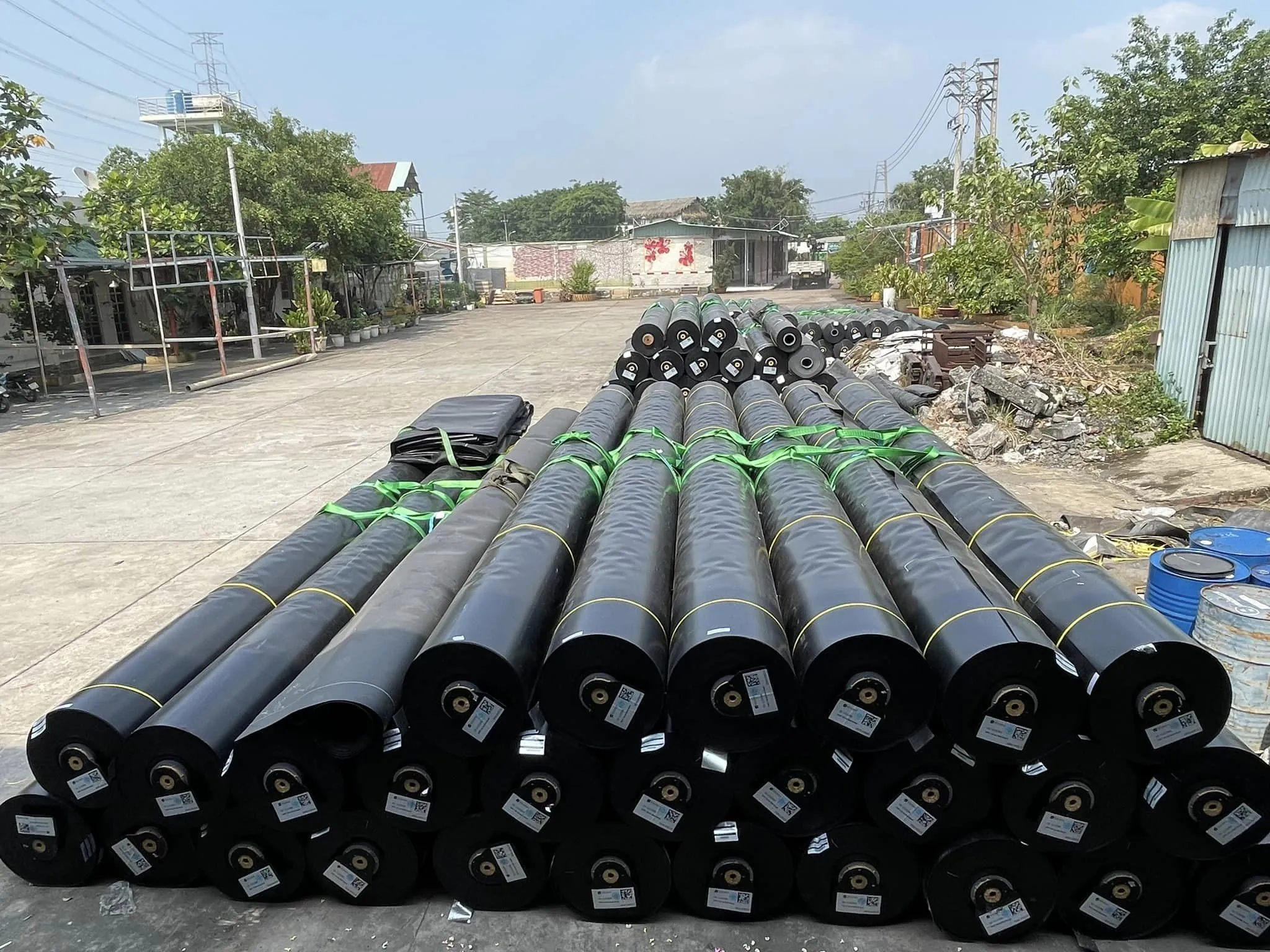 Giá bạt PVC lót hồ nuôi cá