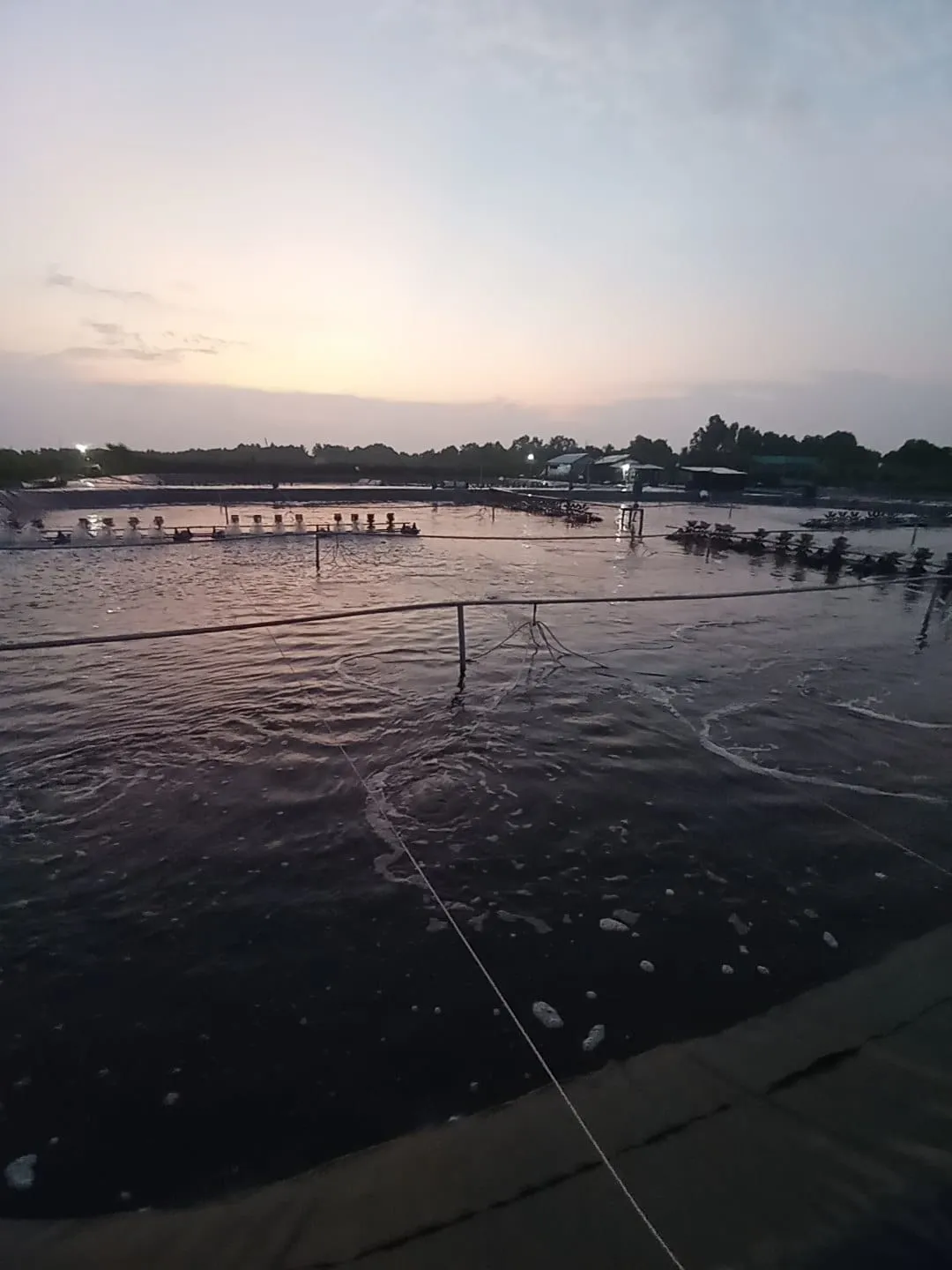 Giá bể bạt HDPE tròn nuôi thủy sản