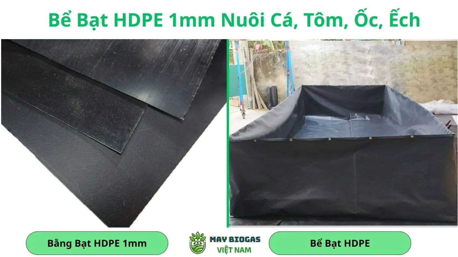 Gia công bạt HDPE theo yêu cầu