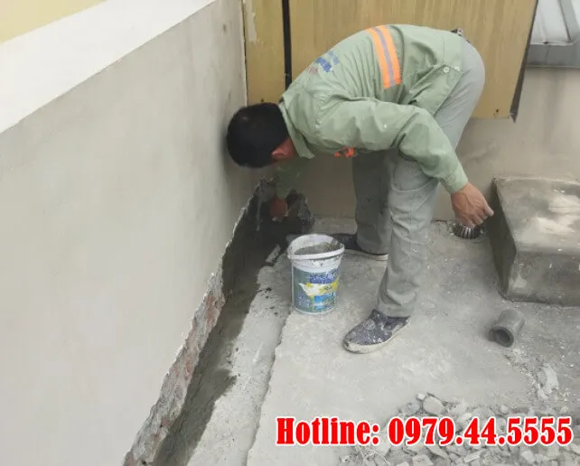 Giải pháp chống thấm ngược chân tường