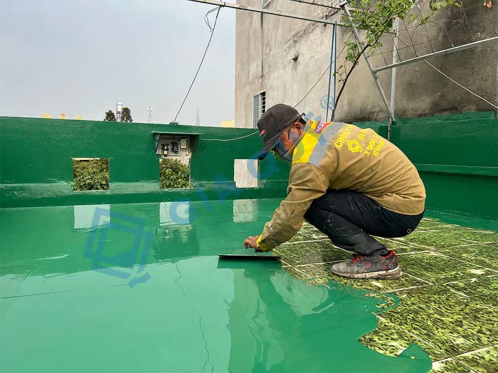 Giải pháp chống thấm sàn gạch tối ưu cho nhà chú Lộc