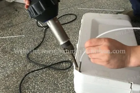 Hàn ống nhựa PVC bằng máy LST1600