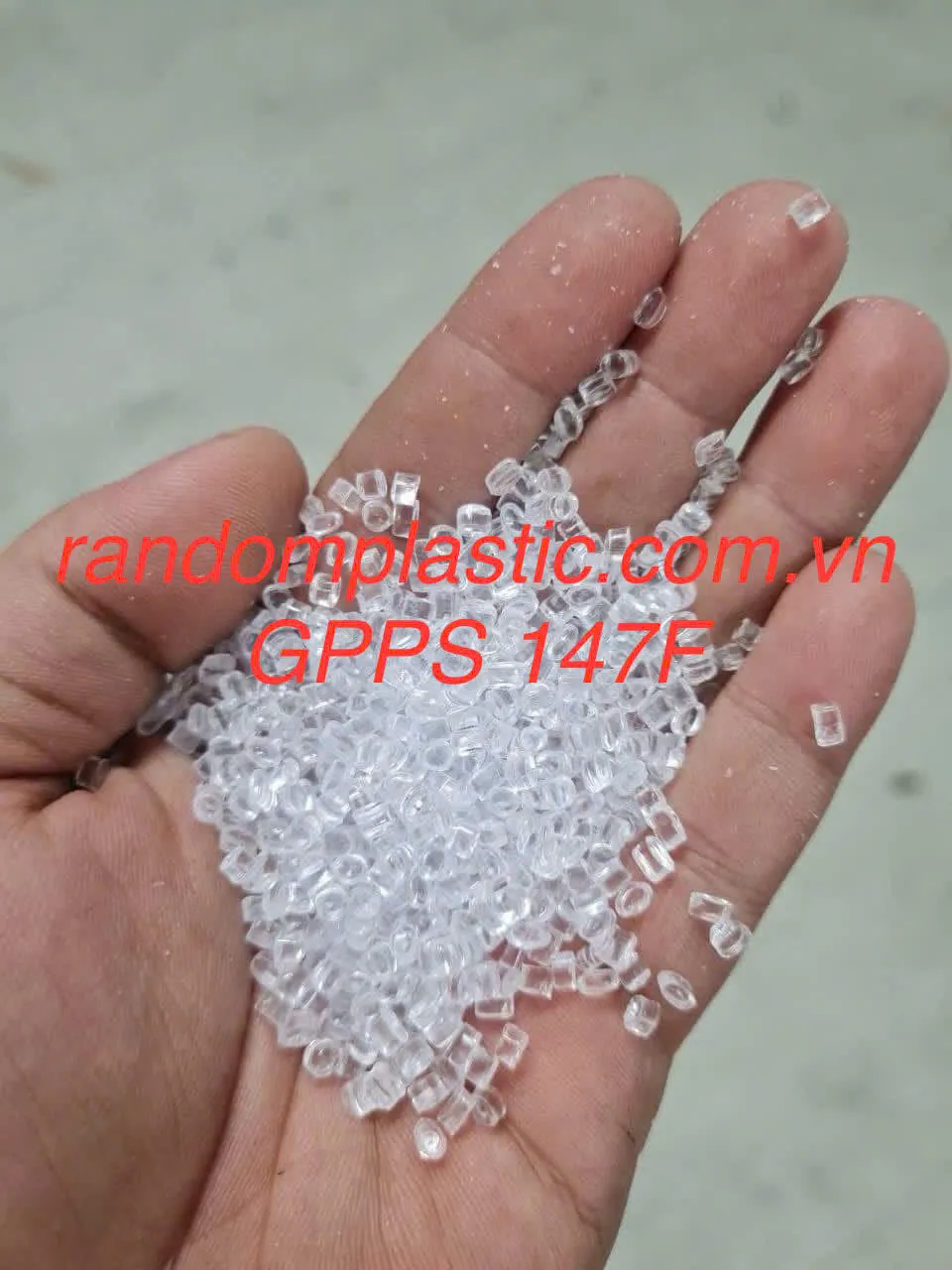 Hạt nhựa GPPS nguyên sinh 147F trong suốt