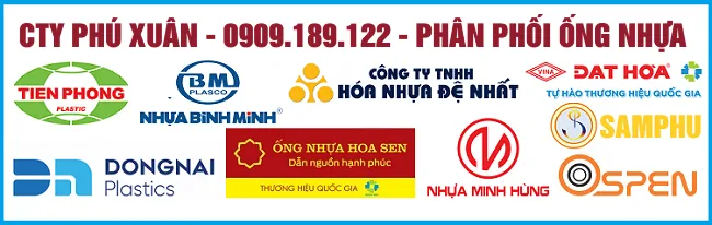 Hệ thống đại lý ống nhựa và phụ kiện nhựa, phục vụ các công trình xây dựng và môi trường
