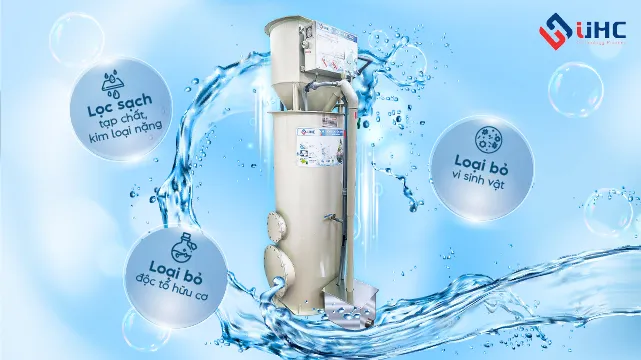 Hệ thống xử lý nước NC500HD với khả năng tự sục rửa