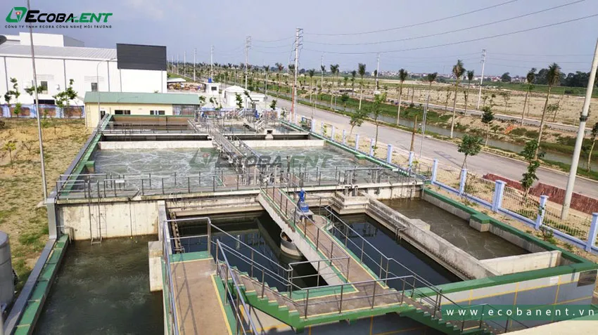 Hệ thống xử lý nước thải khu công nghiệp