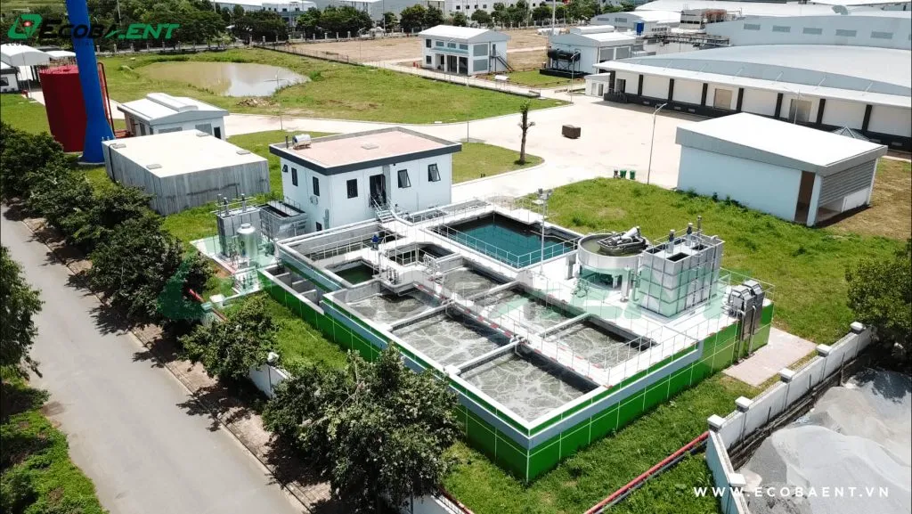 Hệ thống xử lý nước thải sản xuất tại Nhà máy giết mổ heo C.P Phú Nghĩa
