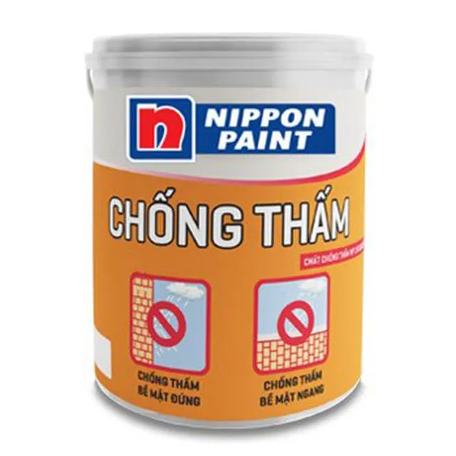 Hình ảnh bao bì sơn chống thấm Nippon WP100 cao cấp cho sàn vệ sinh