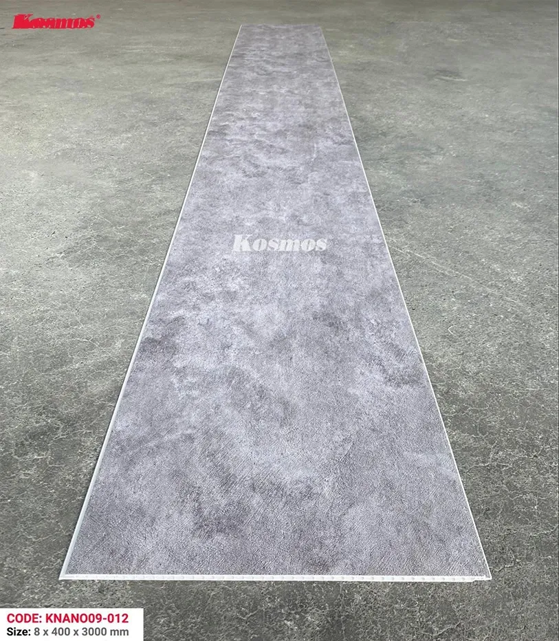 Hình ảnh cận cảnh tấm ốp Nano nhựa PVC pha bột đá mã KNANO9-012