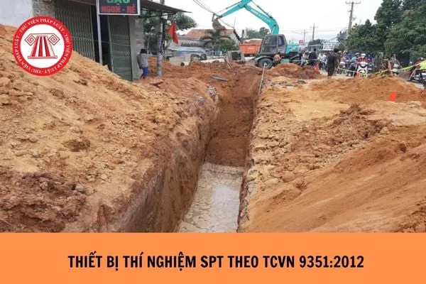 Hình ảnh hiện trường thí nghiệm SPT theo TCVN 9351:2012 để khảo sát nền đất cho các dự án địa kỹ thuật môi trường