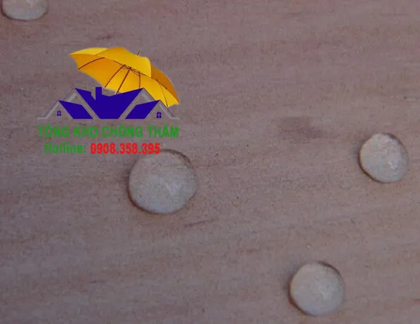 Hình ảnh minh họa hiệu quả vượt trội sau khi chống thấm đá bằng sản phẩm RoxSeal Stone
