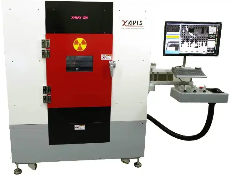 Hình ảnh minh họa máy kiểm tra mối hàn Xavis XSCAN-A100