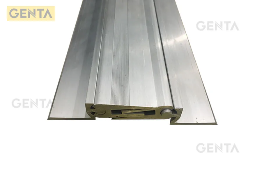 Hình ảnh nẹp nhôm che khe lún mã EJ02, phụ kiện thẩm mỹ và chức năng trong xử lý chống thấm khe lún