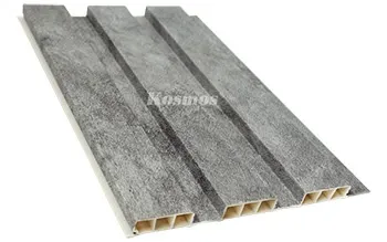 Hình ảnh tấm ốp lam 3 sóng thấp nhựa PVC pha bột đá
