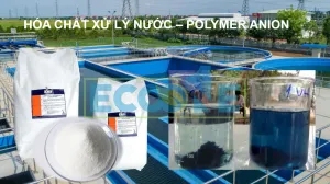 Hóa chất Polymer Anion KMR hỗ trợ keo tụ và lắng cặn trong xử lý nước thải