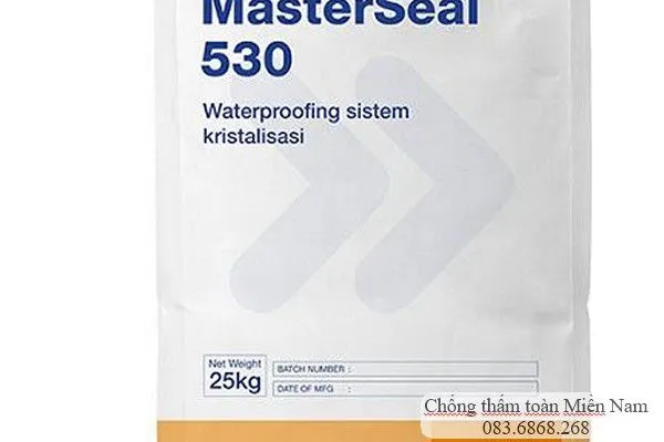 Hợp chất chống thấm tinh thể MasterSeal 530 cho bê tông