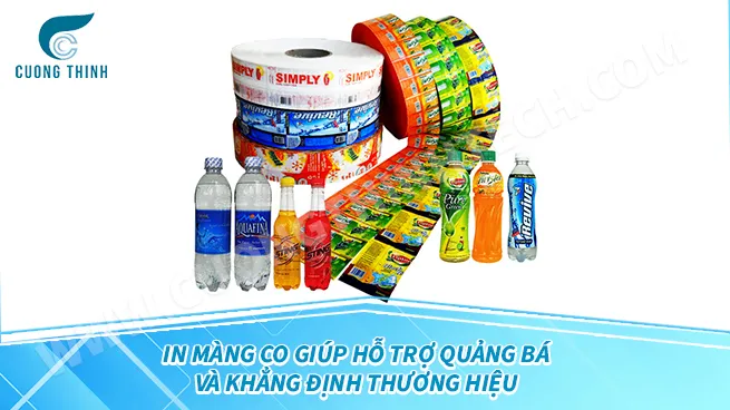 In màng co nhiệt PVC giúp quảng bá thương hiệu và tăng tính cạnh tranh cho sản phẩm