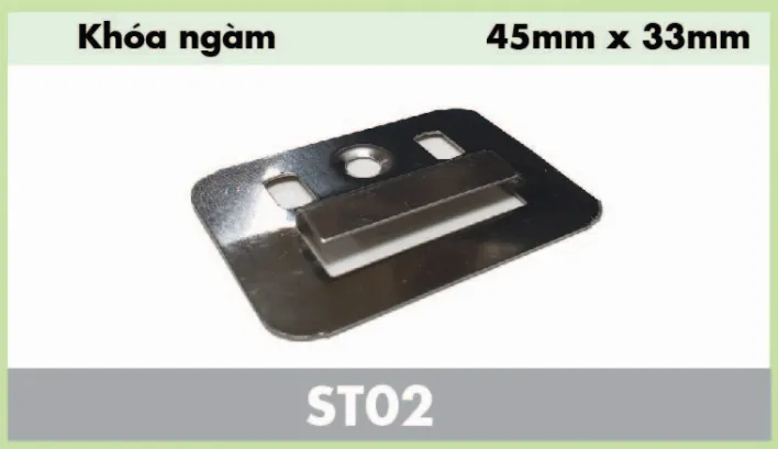 Khóa ngàm và phụ kiện hỗ trợ lắp đặt vách ốp tường PVC nhanh chóng, tiện lợi