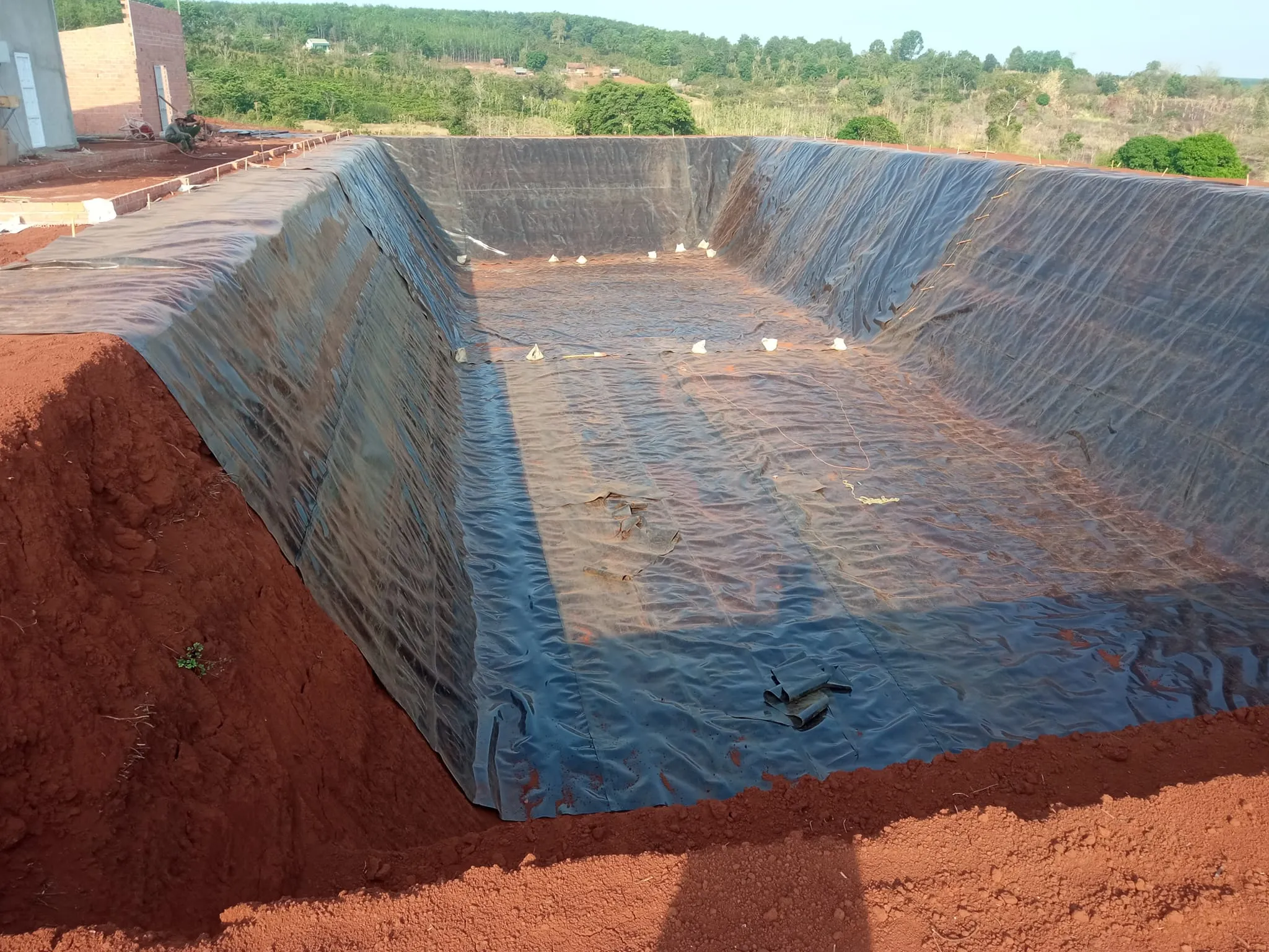 Khung đỡ bể bạt tròn HDPE