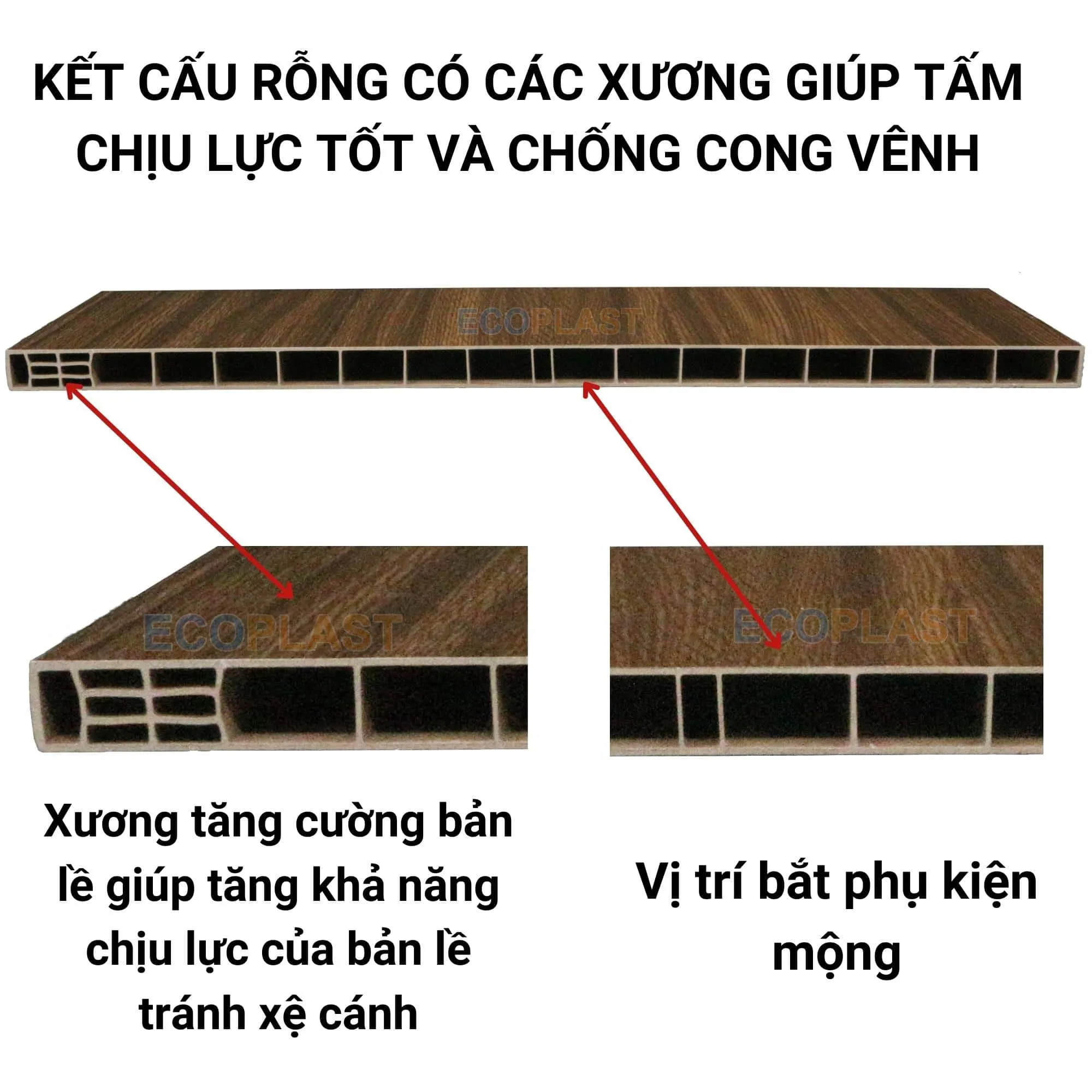 Khung xuong tam nhua noi that Ecoplast