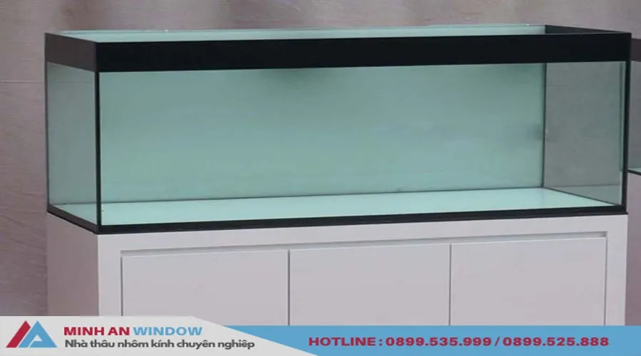 Kính cường lực trong suốt dùng làm hồ cá cảnh