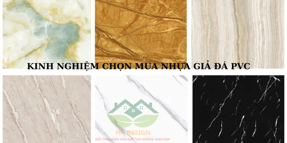 kinh nghiệm chọn mua nhựa giả đá pvc
