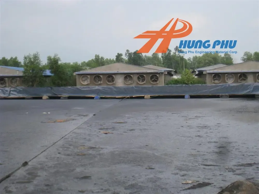 Kỹ sư địa kỹ thuật môi trường giám sát quy trình thi công màng HDPE liên kết nẹp inox chống gỉ