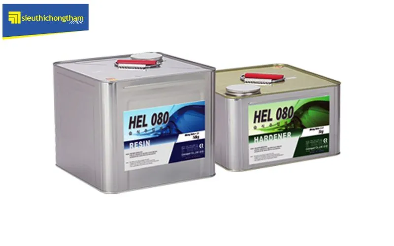 Kỹ thuật bơm keo Epoxy HEL 080 để chống thấm mái bê tông bị nứt sâu