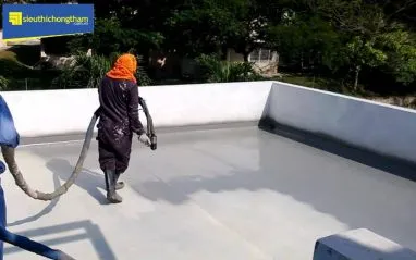 Kỹ thuật xử lý chống thấm cho mái nhà bê tông bị dột