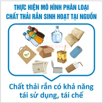 Logo rác thải tái chế