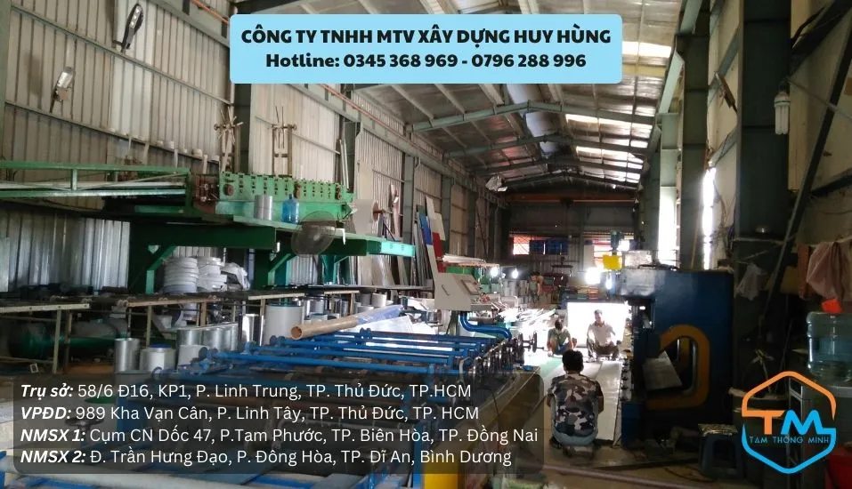 Logo và hình ảnh Công ty Tấm Thông Minh - Nhà cung cấp tấm laphong nhựa uy tín