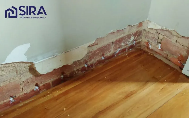 Lưu ý khi chống thấm chân tường