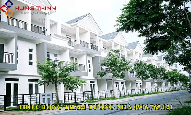 Lưu ý quan trọng khi chống thấm tường nhà liền kề