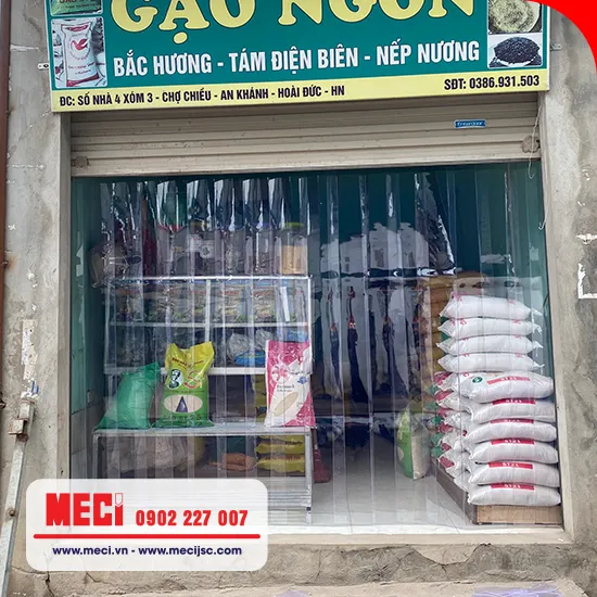 Màn nhựa PVC màu trong dễ quan sát