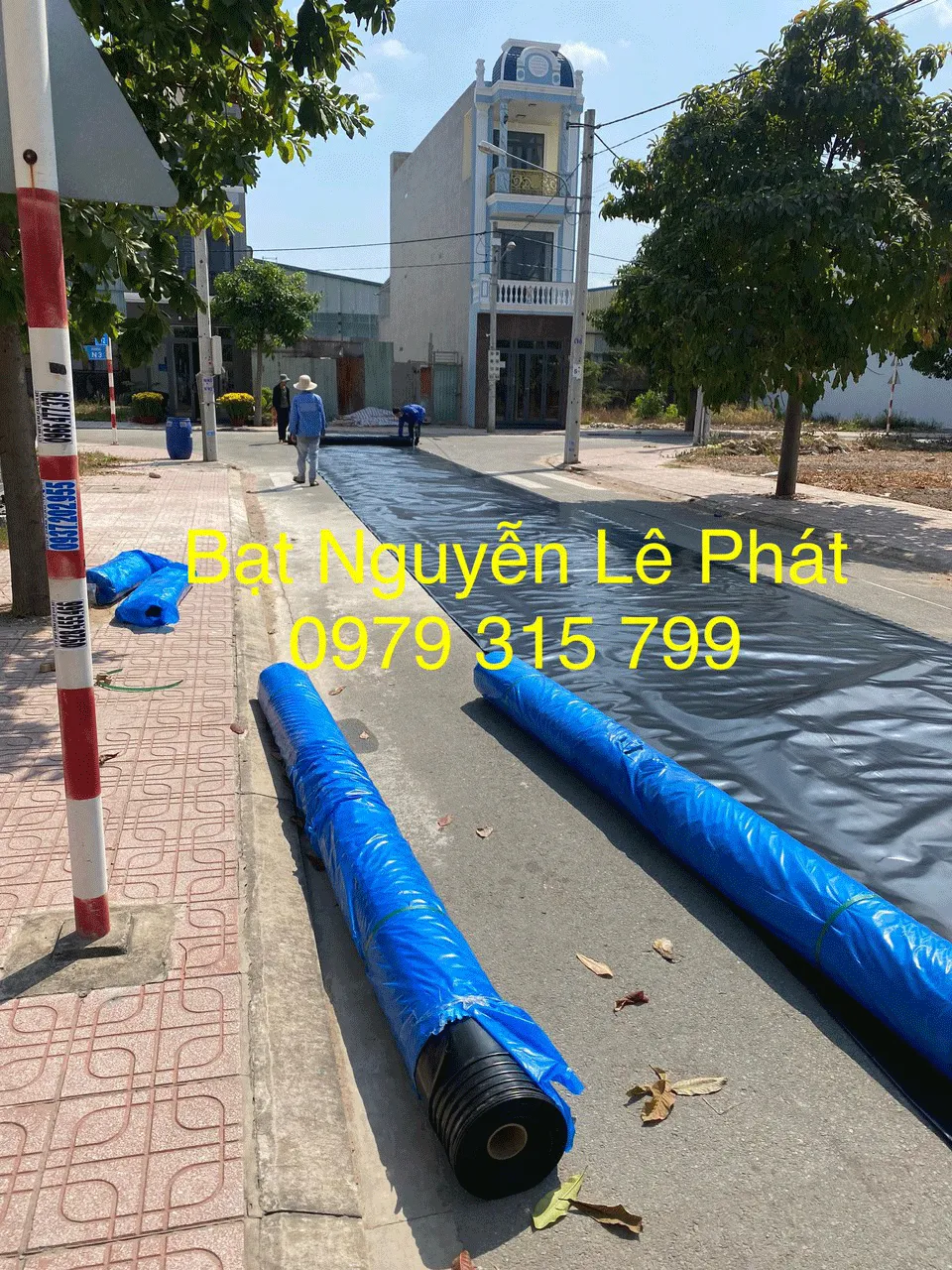 Màng bạt nhựa HDPE đen hai mặt, giải pháp chống thấm tối ưu
