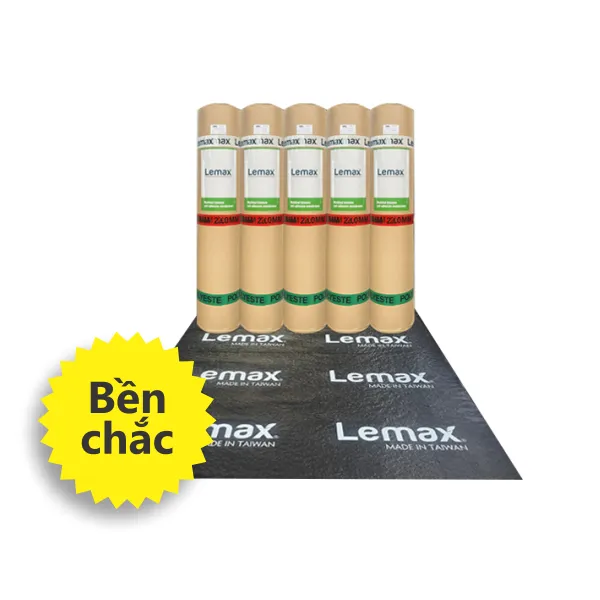 Màng chống thấm bitum tự dính LEMAX Membrane, giải pháp tối ưu cho tường cũ
