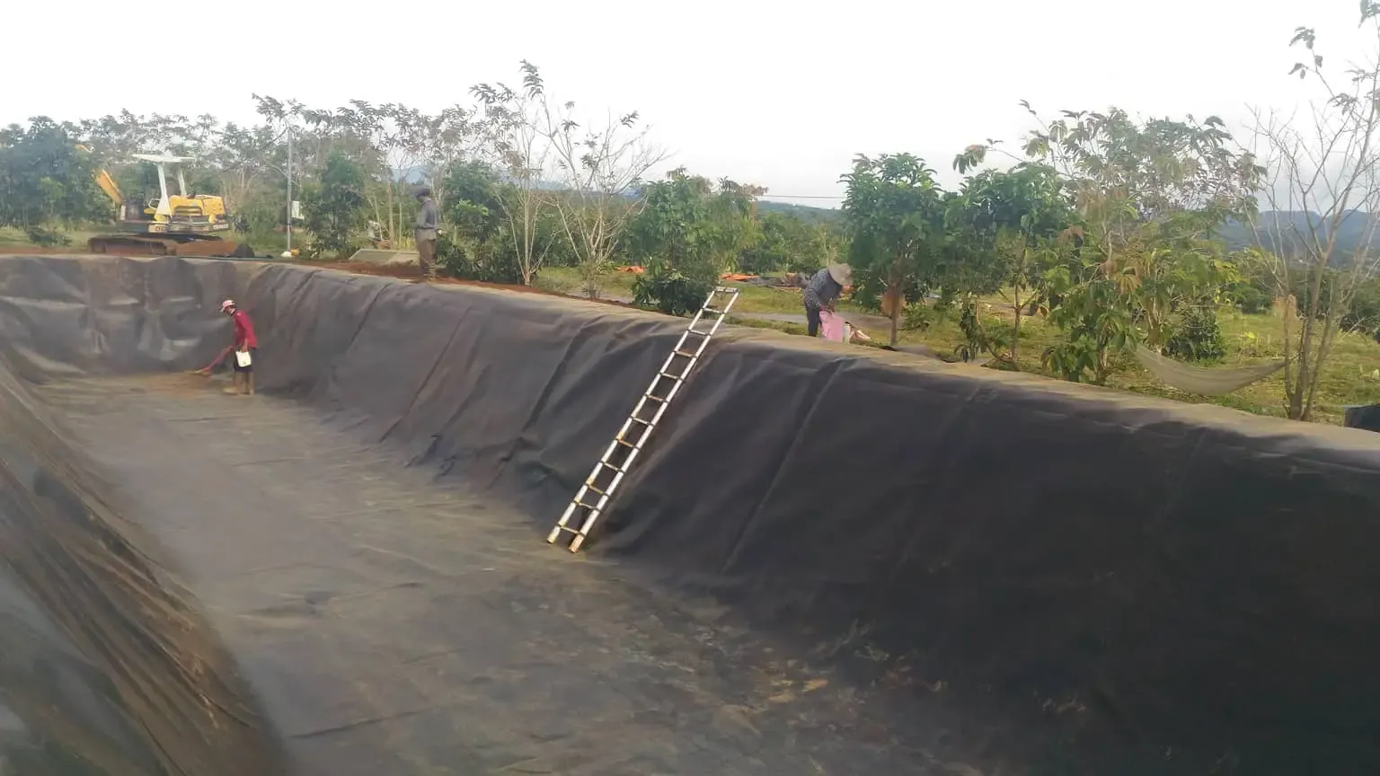 Màng chống thấm HDPE cần kinh nghiệm và kiến thức vững chắc trong thi công