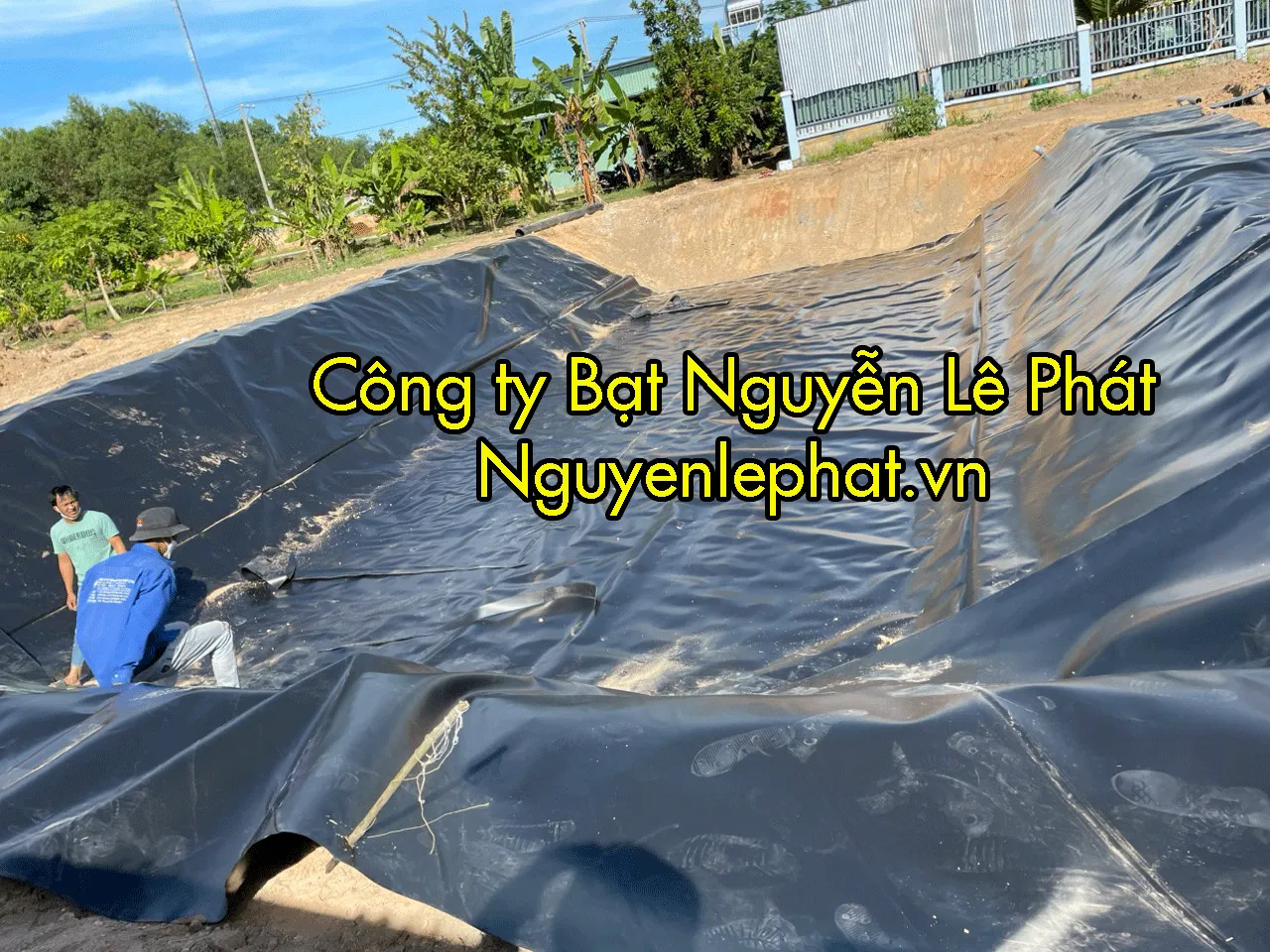 Màng chống thấm HDPE cho hồ chứa nước tưới tiêu
