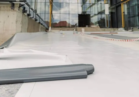Màng chống thấm HDPE chống lại sự ăn mòn và tia cực tím