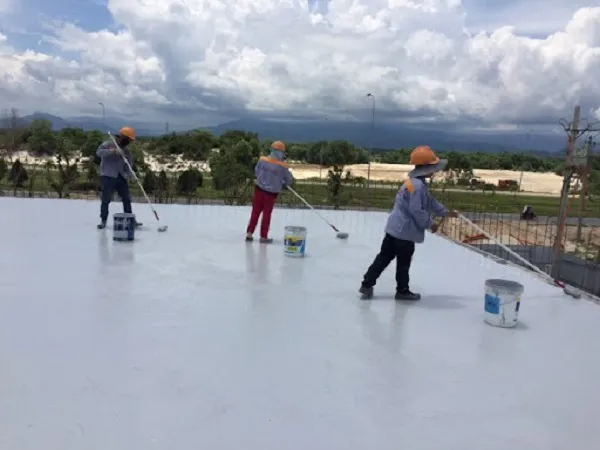 Màng chống thấm sàn mái polyurethane với độ đàn hồi và bền bỉ