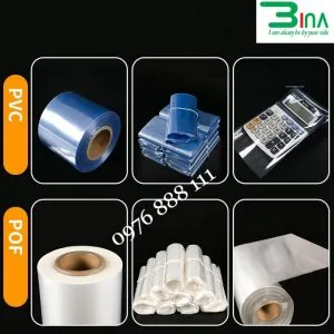 Màng co PVC và màng co POF cho bao bì