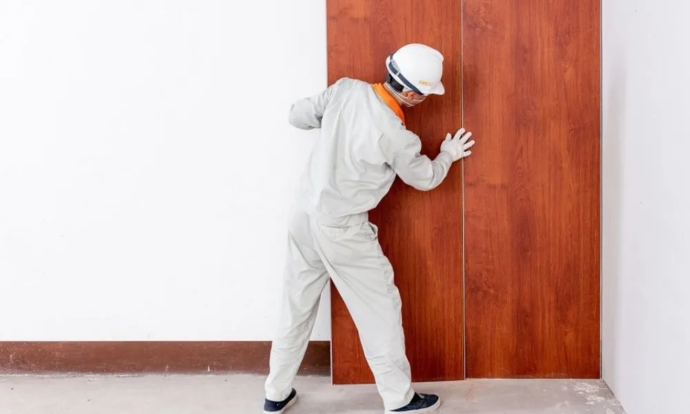 Màng PVC vân gỗ dễ dàng thi công và lắp đặt