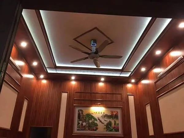 Mẫu nhà ốp nhựa PVC đẹp, hài hòa với phong cách kiến trúc