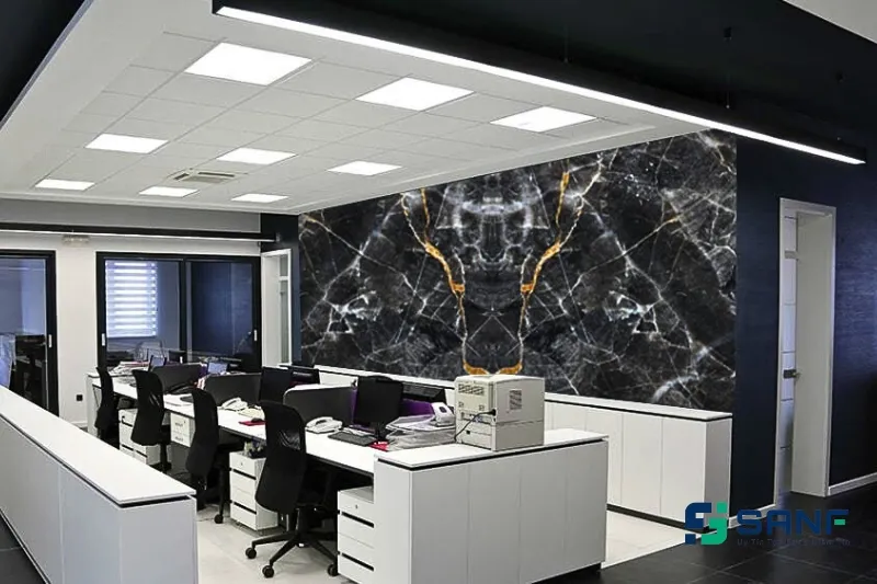 Mẫu ốp tường vân đá cẩm thạch giá rẻ