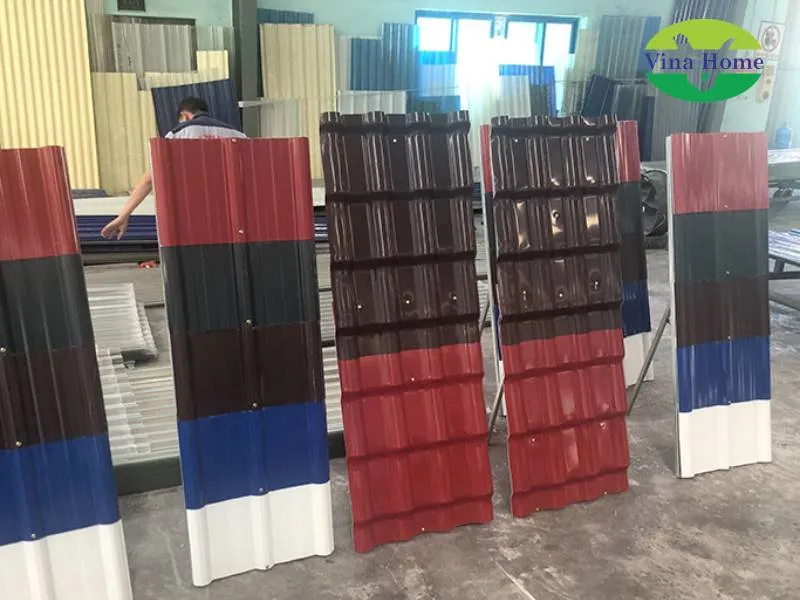 Màu sắc tấm lợp ASA PVC