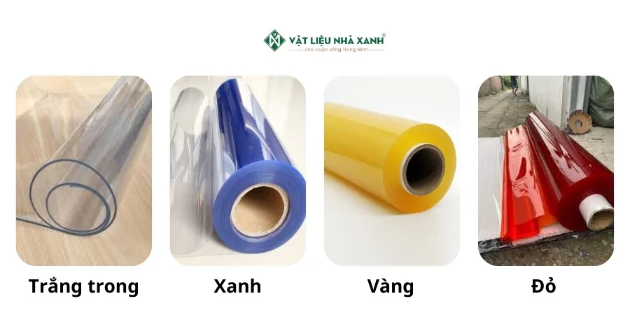 Màu sắc tấm nhựa PVC cũng rất đa dạng và phong phú