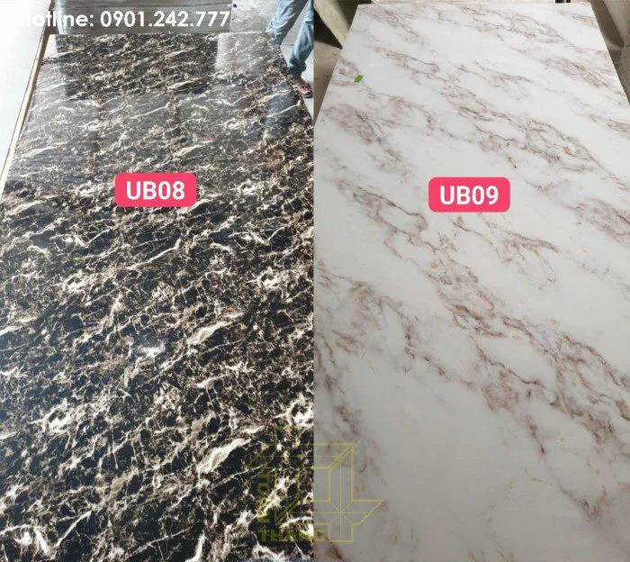 Mẫu tấm nhựa giả đá UB08/09