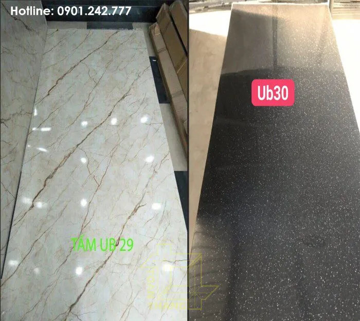 Mẫu tấm nhựa giả đá UB29/30